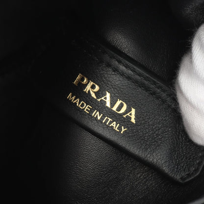 Prada Soft Grain Tote Bag Leather
