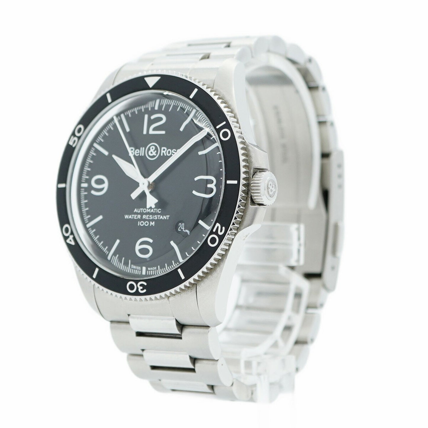 Bell & Ross Br V2-92 Brv2-92-S Black Dial