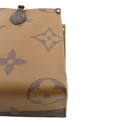 Louis Vuitton Giant Monogram Onthego Mm 2-Way Tote/Shoulder Bag M45321 Rfid