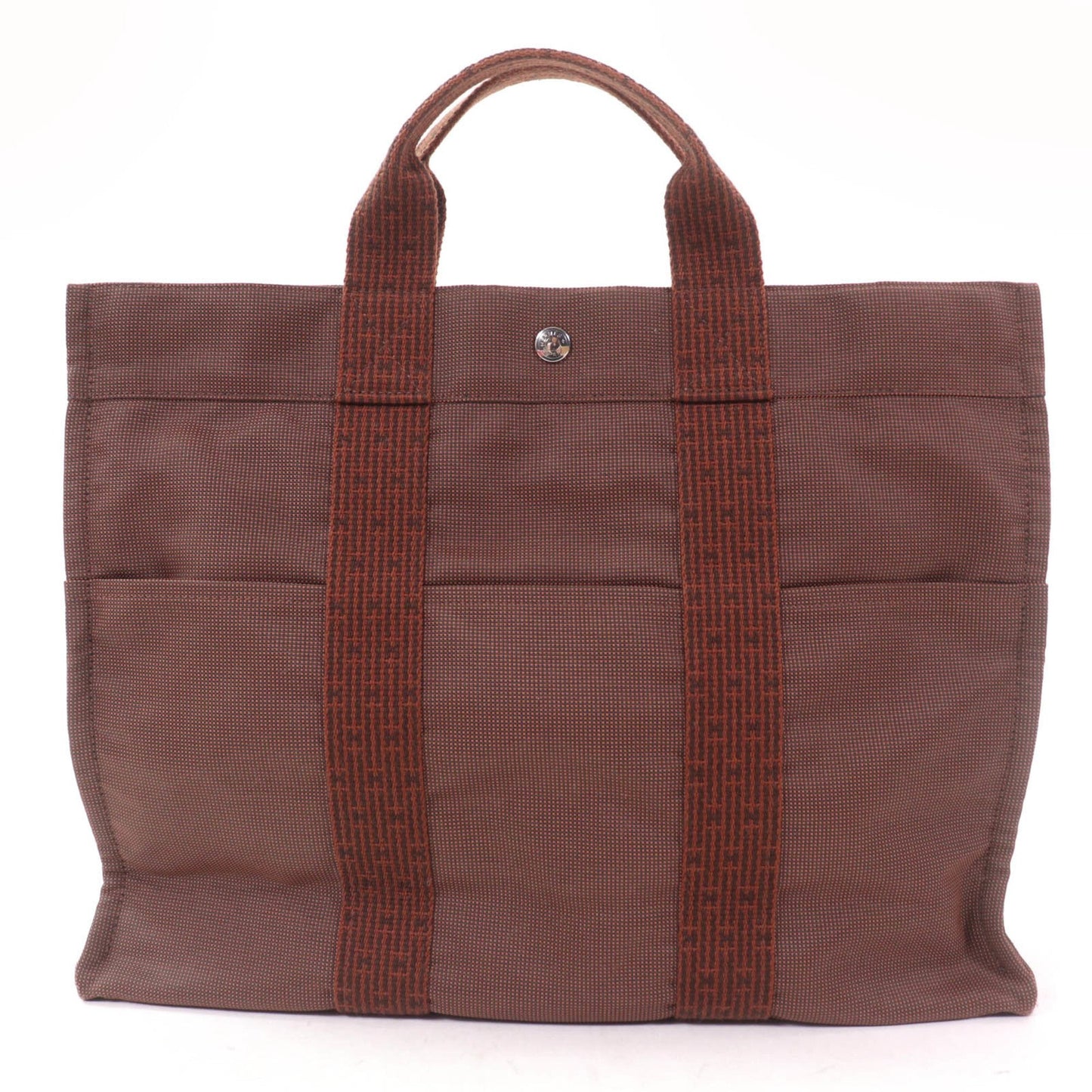 Hermes Air Line Mm Silver Hardware Tote Bag With Padlock And Key