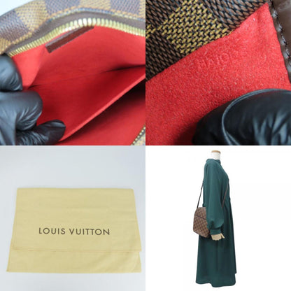 Louis Vuitton Shoulder Bag Ipanema Pm N51294 Damier Ebene Brown