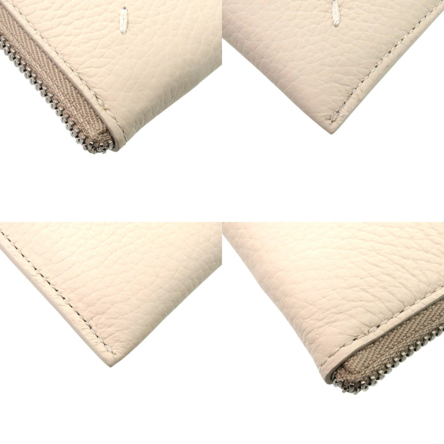 Unused Maison Margiela L-Shaped Zipper Mini Wallet With Four Stitches