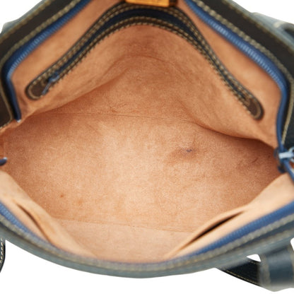 Loewe Handbag Tote Bag Blue Leather