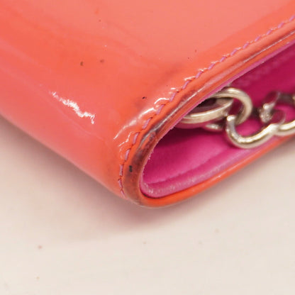 Leather Chanel Long Wallet (Bi-Fold) Patent