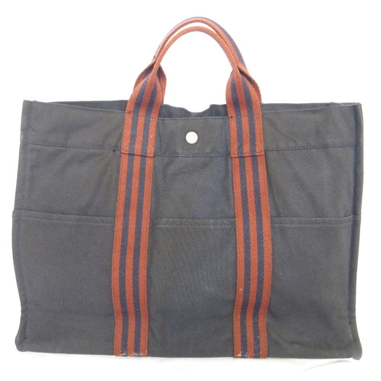 Hermes Foul Tote Mm Bag Navy