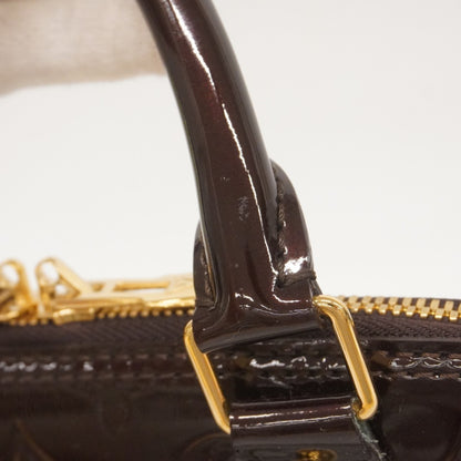 Louis Vuitton Vernis Alma Pm Handbag M91611 Amaranth