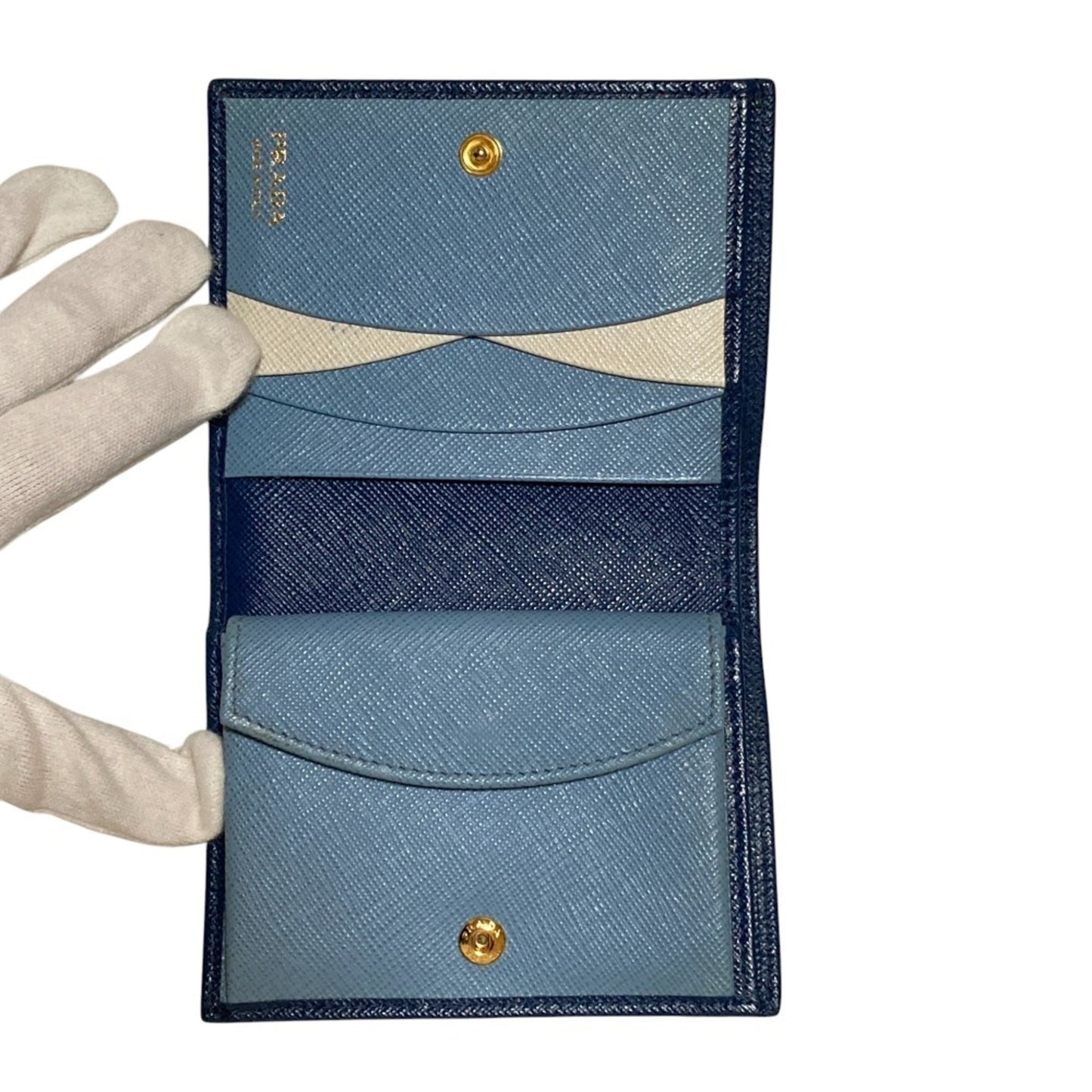 Leather Prada Wallet (Bi-Fold)