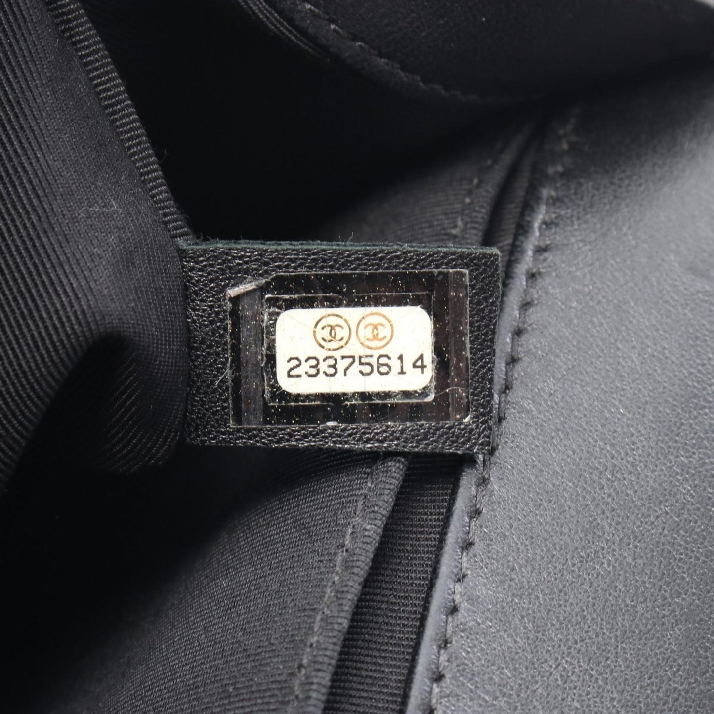 Chanel Boy Chanel Large Matelasse Shoulder Bag In Lambskin Fabric