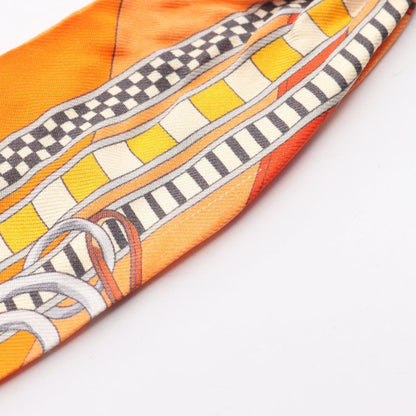 Hermes Herms Twilly Brides Et Gris Silk Scarf For Women