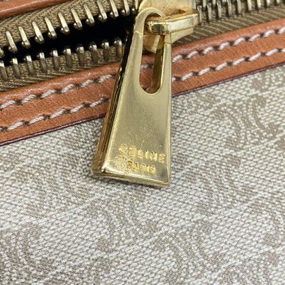 Celine Vanity Bag Macadam Beige Light Brown