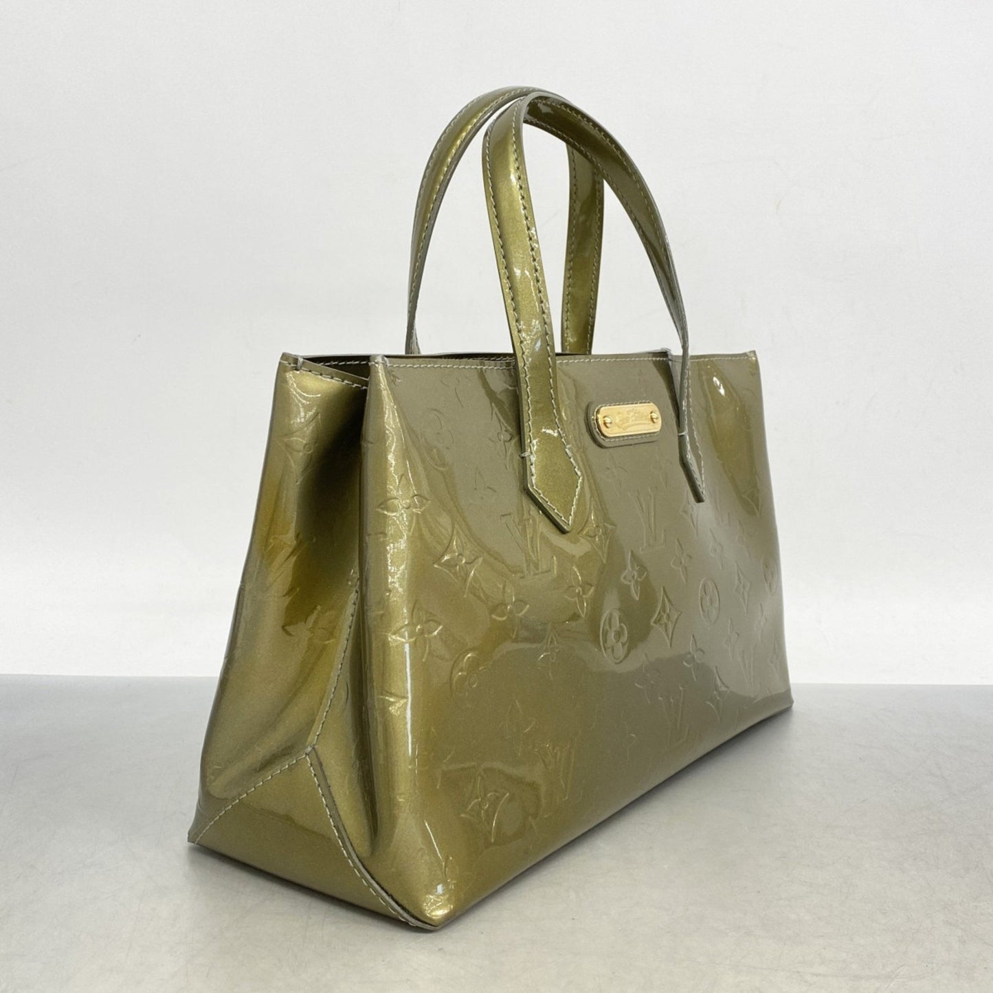 Louis Vuitton Vernis Wilshire Pm Handbag M91627