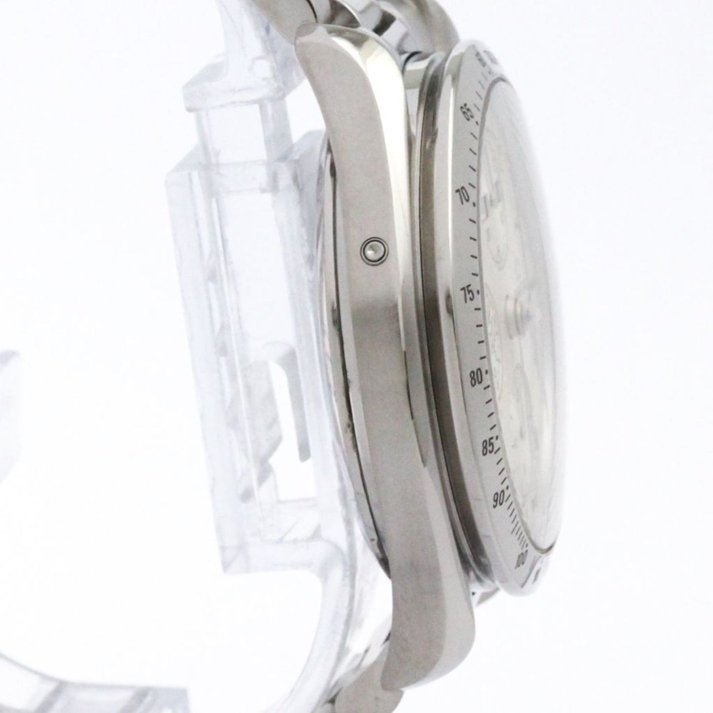 Omega Speedmaster Triple Date Steel Automatic Watch 3521.30 Polished