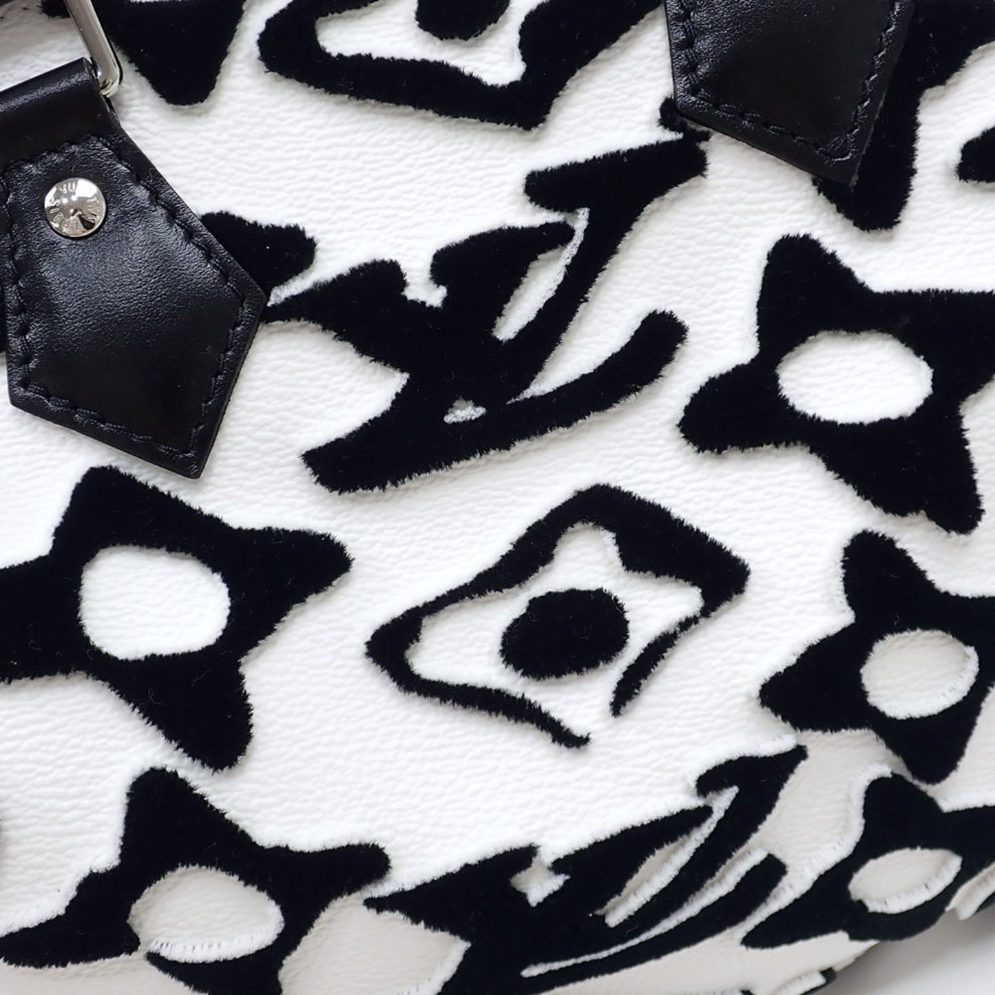 Louis Vuitton X Urs Fischer Monogram Tuftage Speedy Bandouliere 25