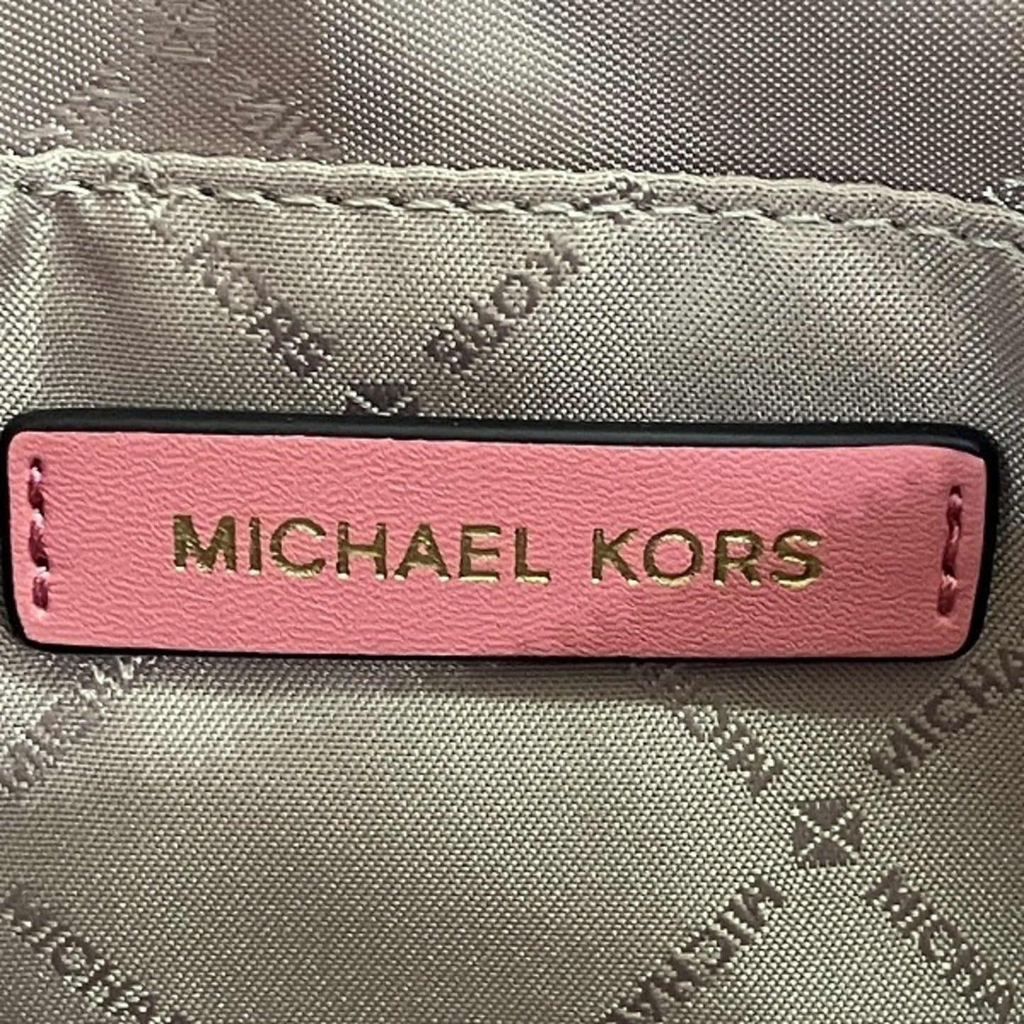 Michael Kors Pink Leather Shoulder Bag
