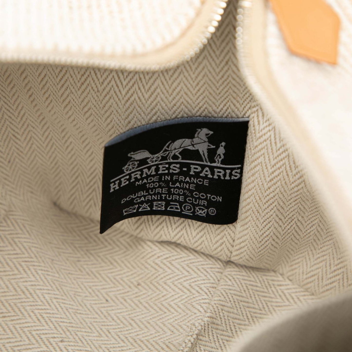 Herms Bride Black Au Carr Pm Handbag Pouch