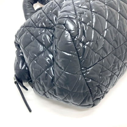 Chanel A47205 Matelasse Coco Cocoon Bag Handbag Tote Boston Nylon