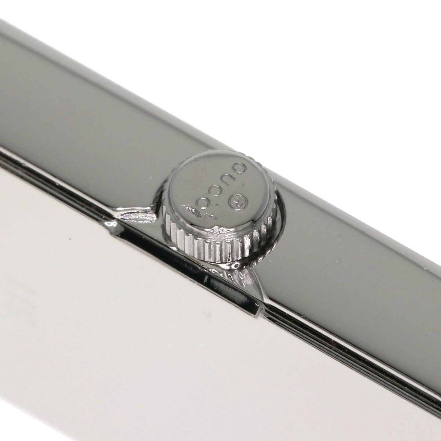 Gucci Ya119 Square Face Stainless Steel Watch