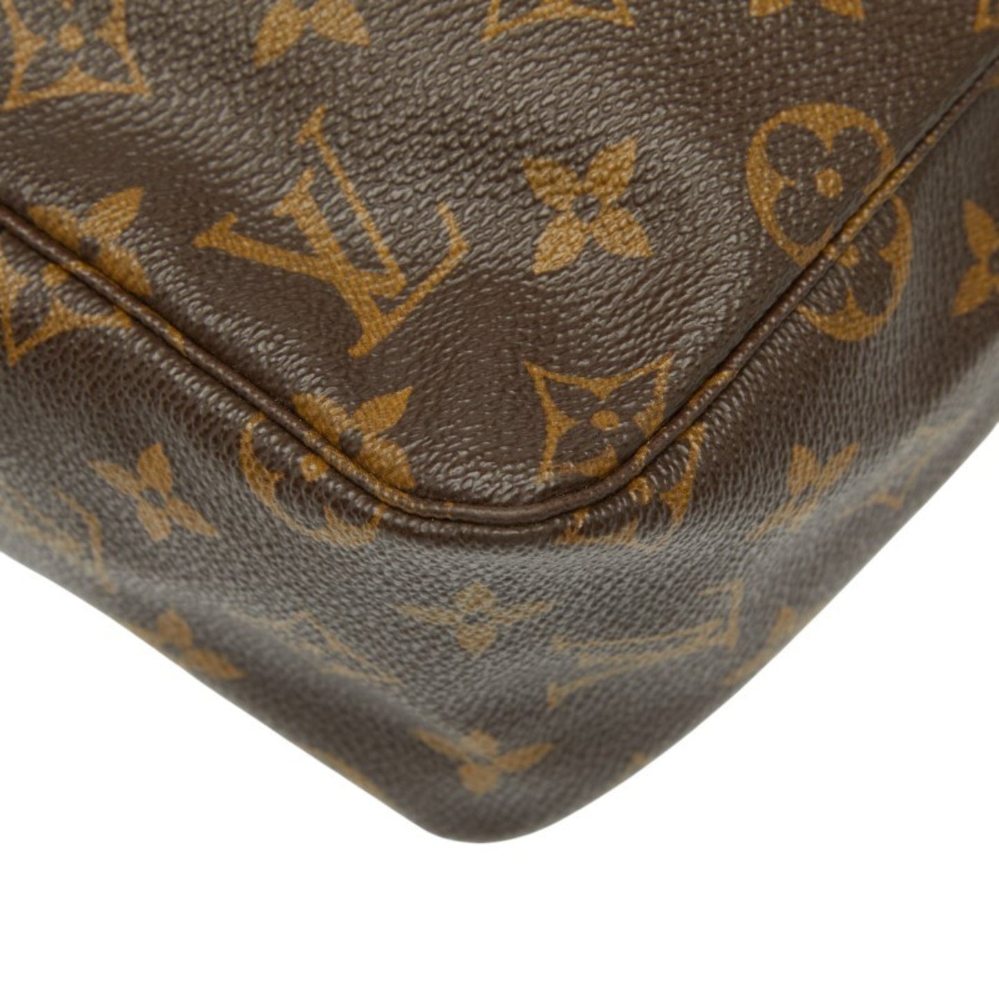 Louis Vuitton Monogram True Toilet 28 Second Bag/Clutch Bag M47522 Brown
