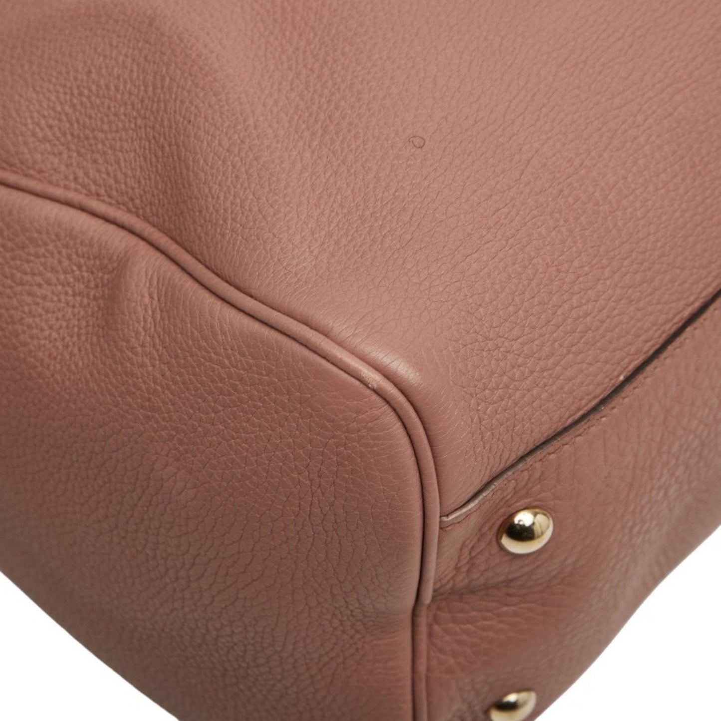 Gucci Bamboo Shoulder Bag/Handbag 2Way 353124 Pink Leather