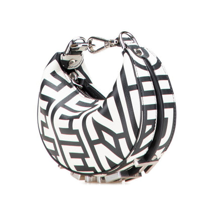 Fendi Nanography Marc Jacobs Collaboration Handbag 7As089 White