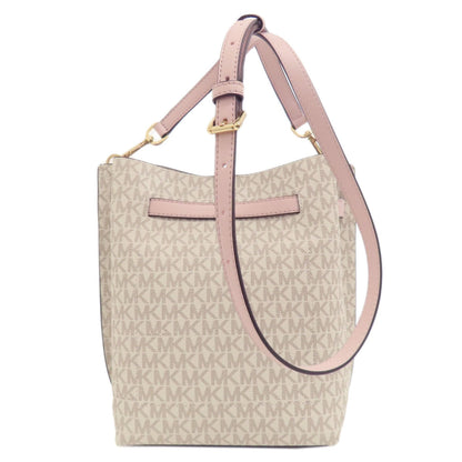 Michael Kors Emilia Mk Signature Shoulder Bag Pvc