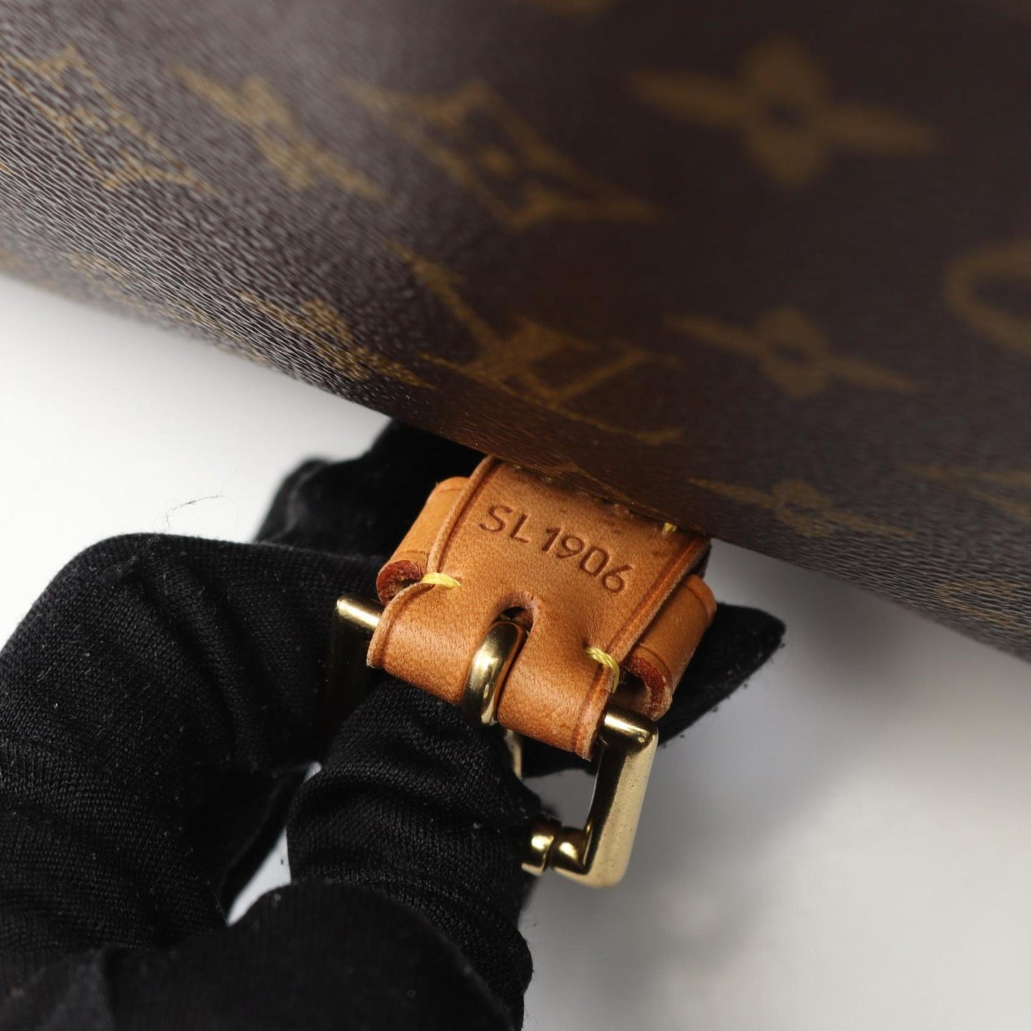 Louis Vuitton Bel Air Handbag Coated Canvas Leather Monogram