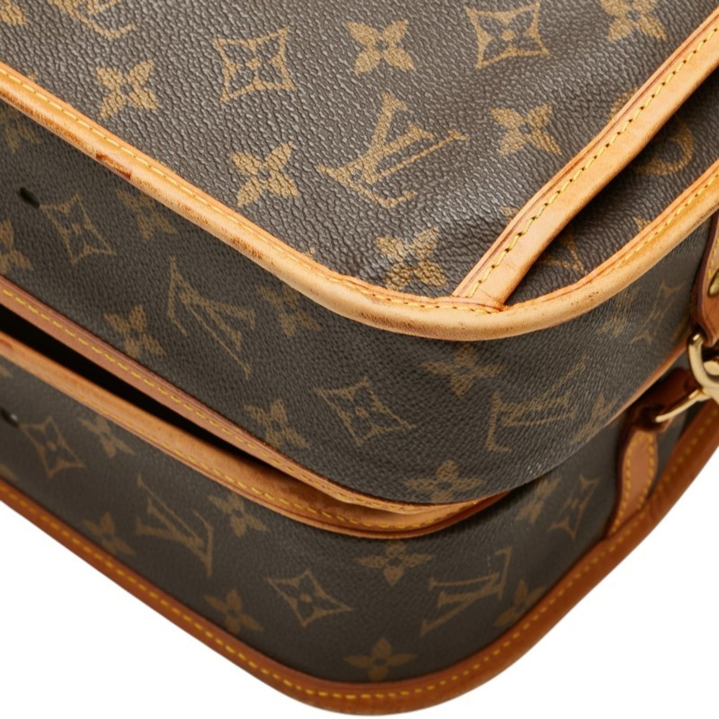 Louis Vuitton Monogram Portable Cabin Garment Case Shoulder Bag M23420 Brown Leather