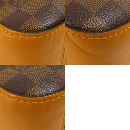 Louis Vuitton N40178 Santa Monica Saffron Damier Ebene Shoulder Bag Canvas
