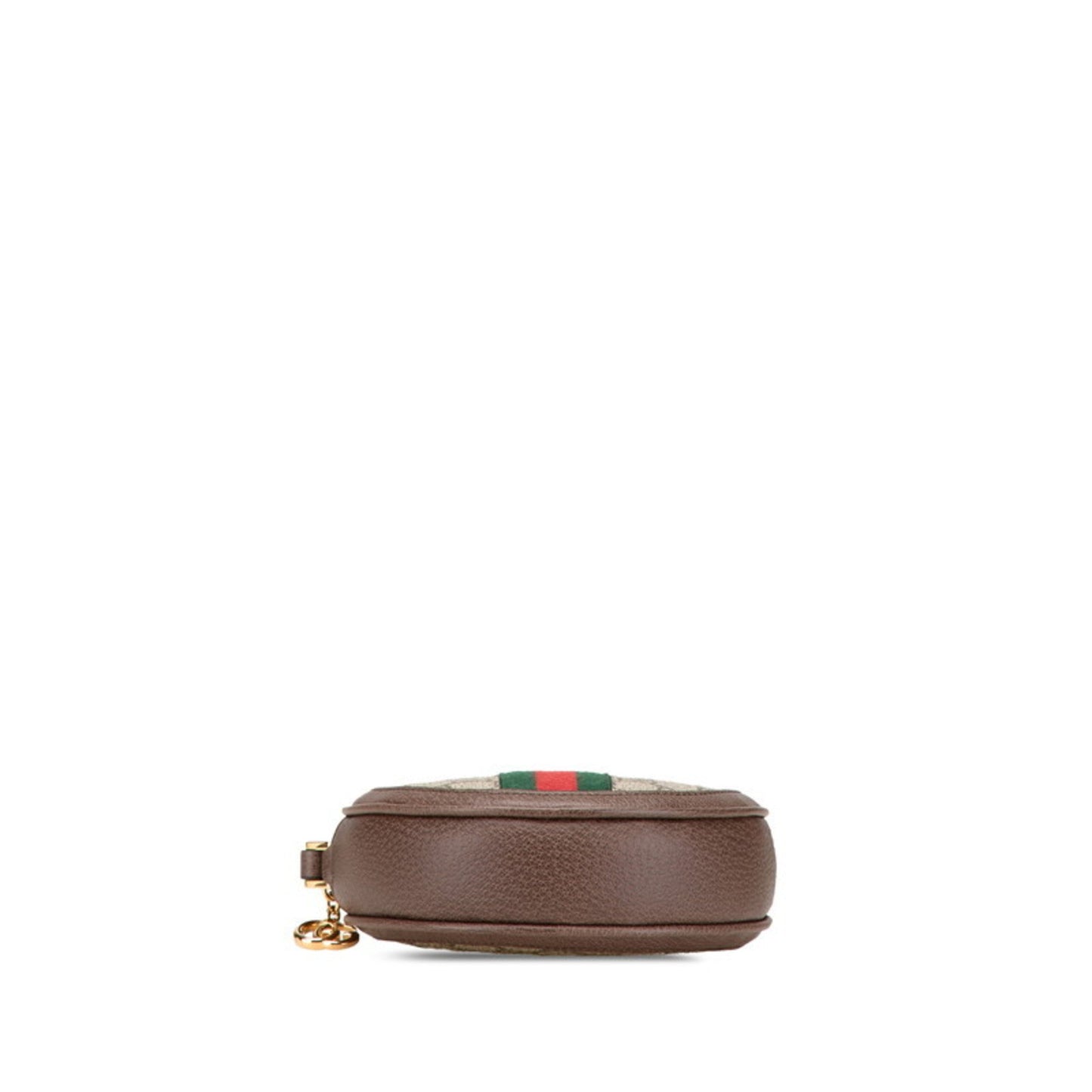 Gucci Gg Supreme Ophidia Pouch 574841 Brown Leather