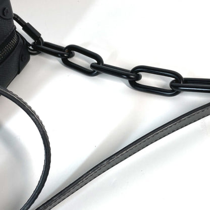 Louis Vuitton M30351 Taiga Rainbow Mini Soft Trunk Pochette Shoulder Bag In Leather