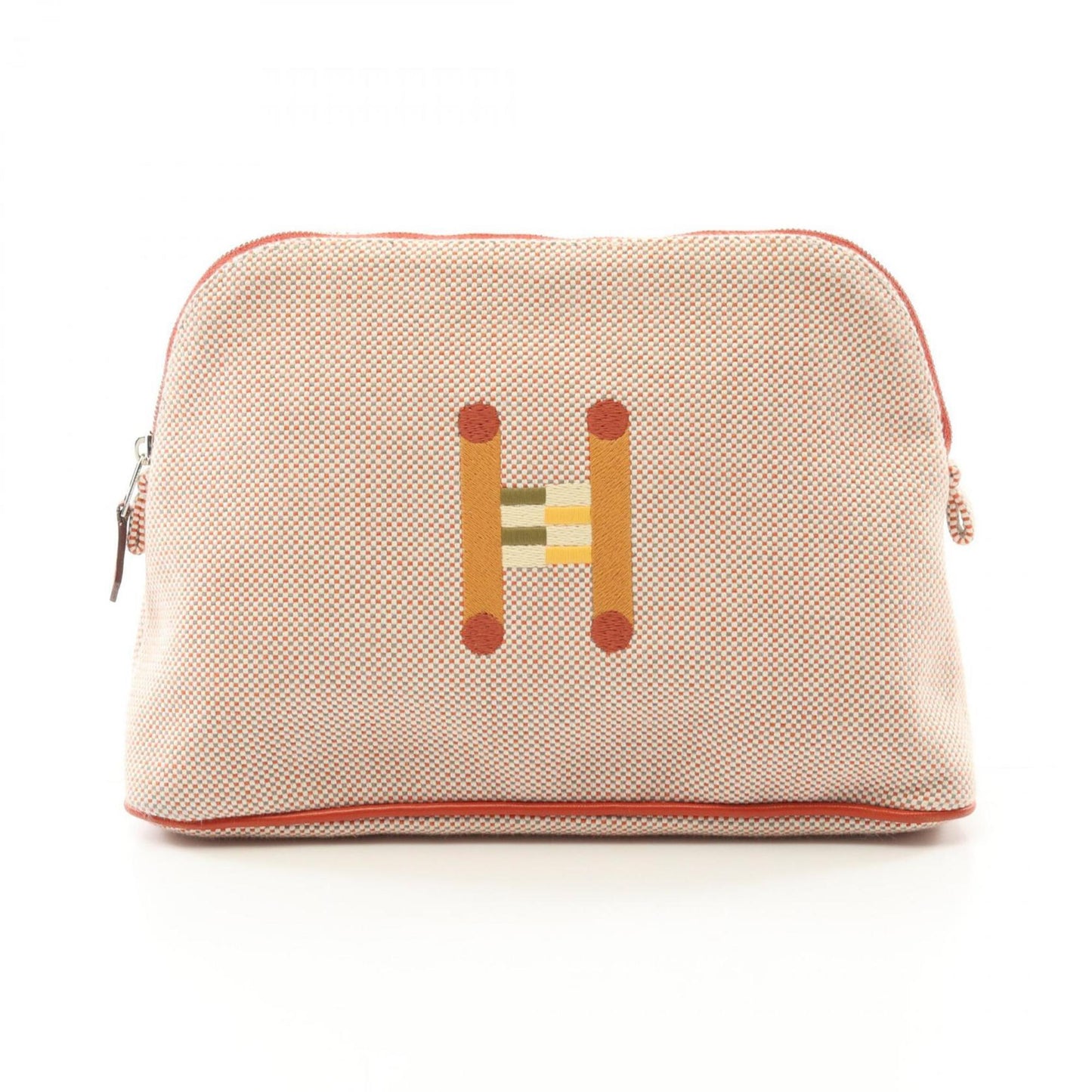 Hermes Bolide Pouch Mm Crazy H Canvas Leather
