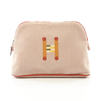 Hermes Bolide Pouch Mm Crazy H Canvas Leather