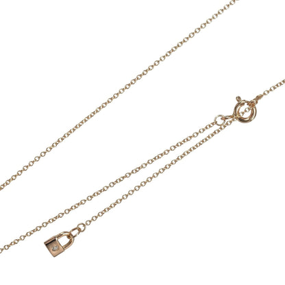 Tiffany & Co. Return To Heart Key Necklace In 18K Pink Gold With Diamonds