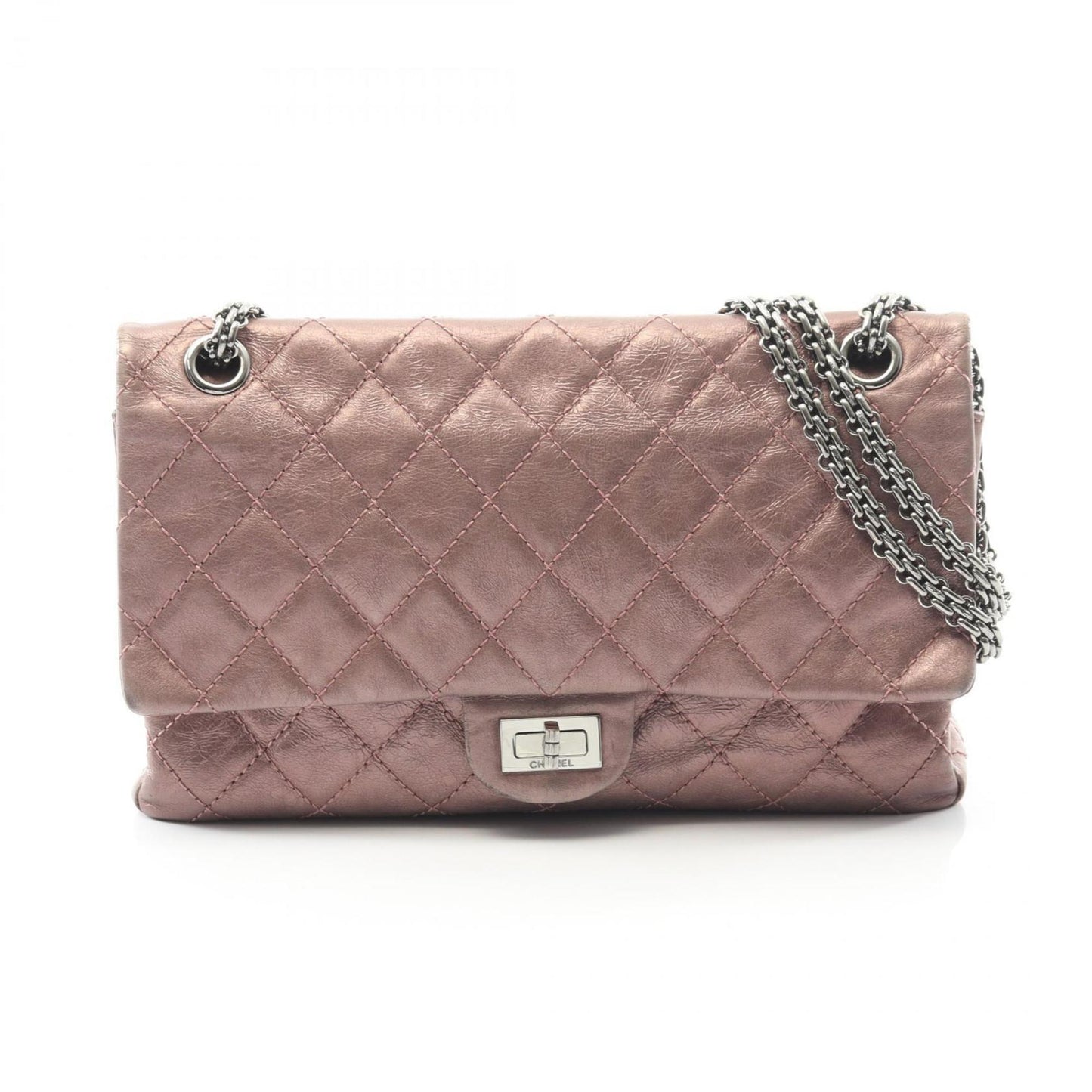 Chanel 2.55 Matelasse Double Flap Shoulder Bag