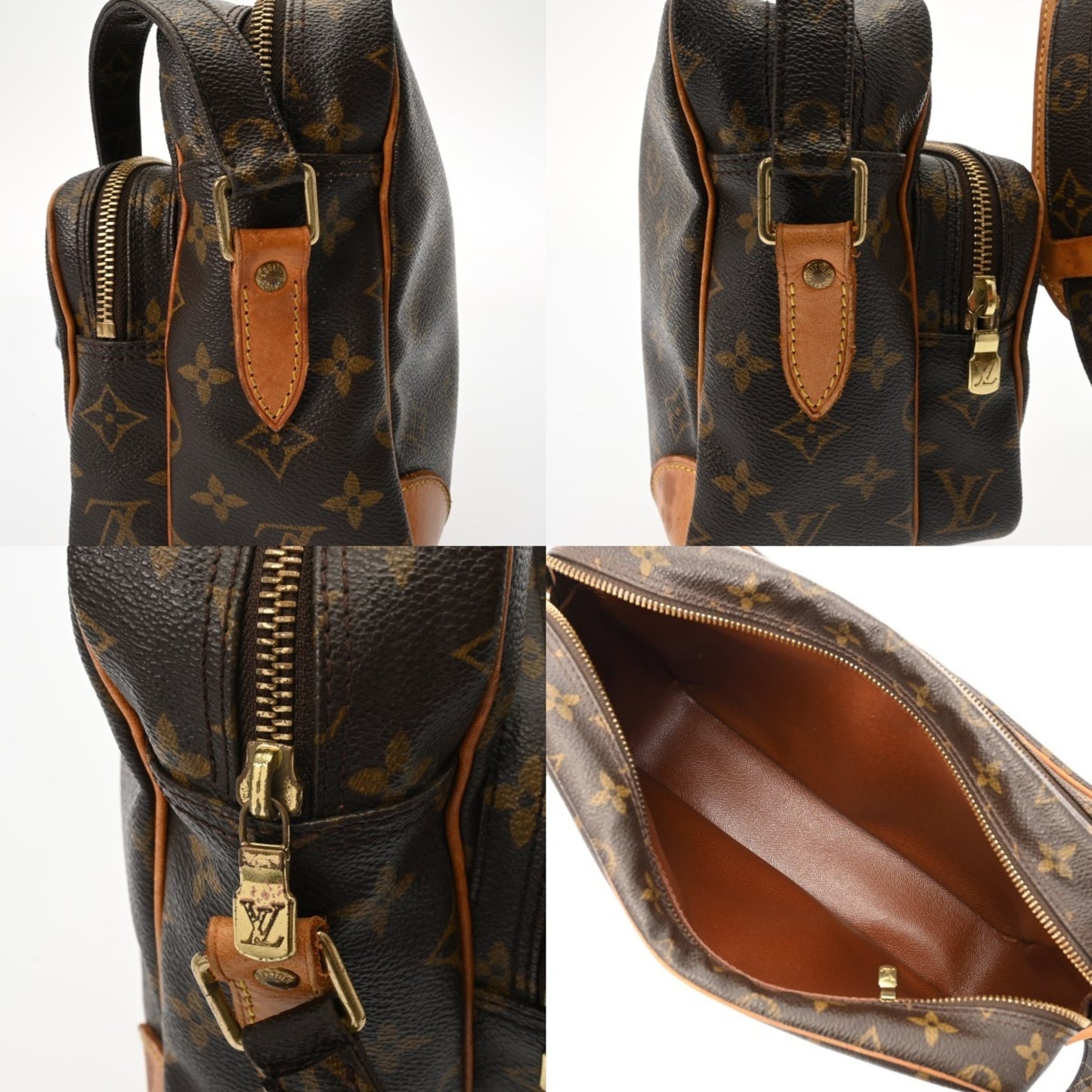 Louis Vuitton Monogram Nile Brown M45244 Men'S/Women'S Canvas Shoulder Bag