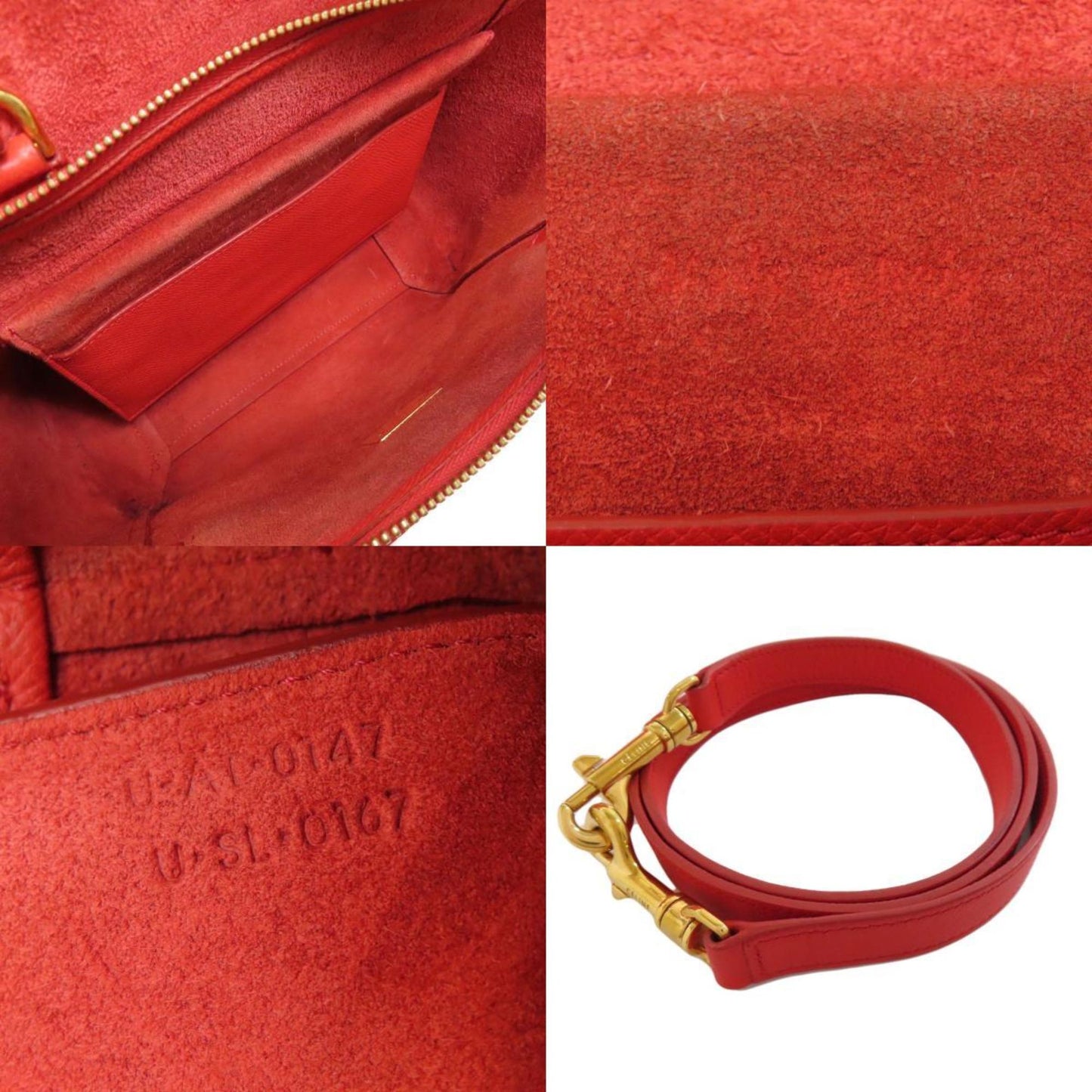 Celine Belt Bag Handbag Calf Leather