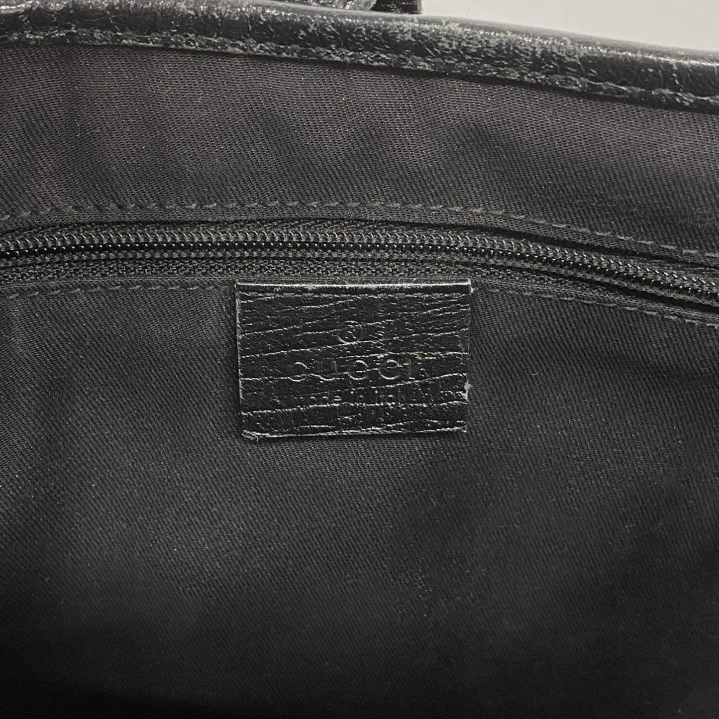 Gucci Gg Canvas Jackie Handbag 00963 Black