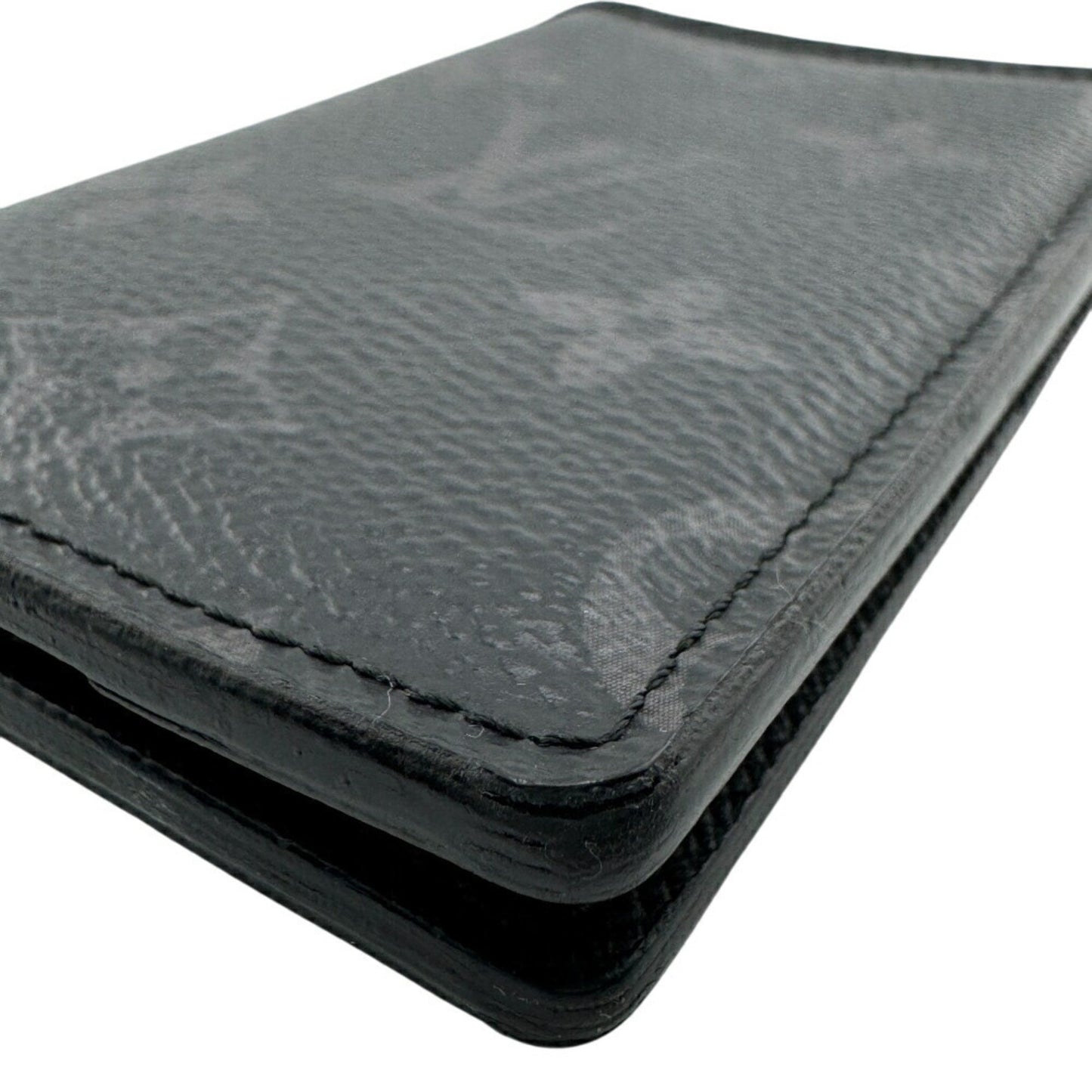 Louis Vuitton M61696 Organizer De Poche Monogram Card Case Wallet Black