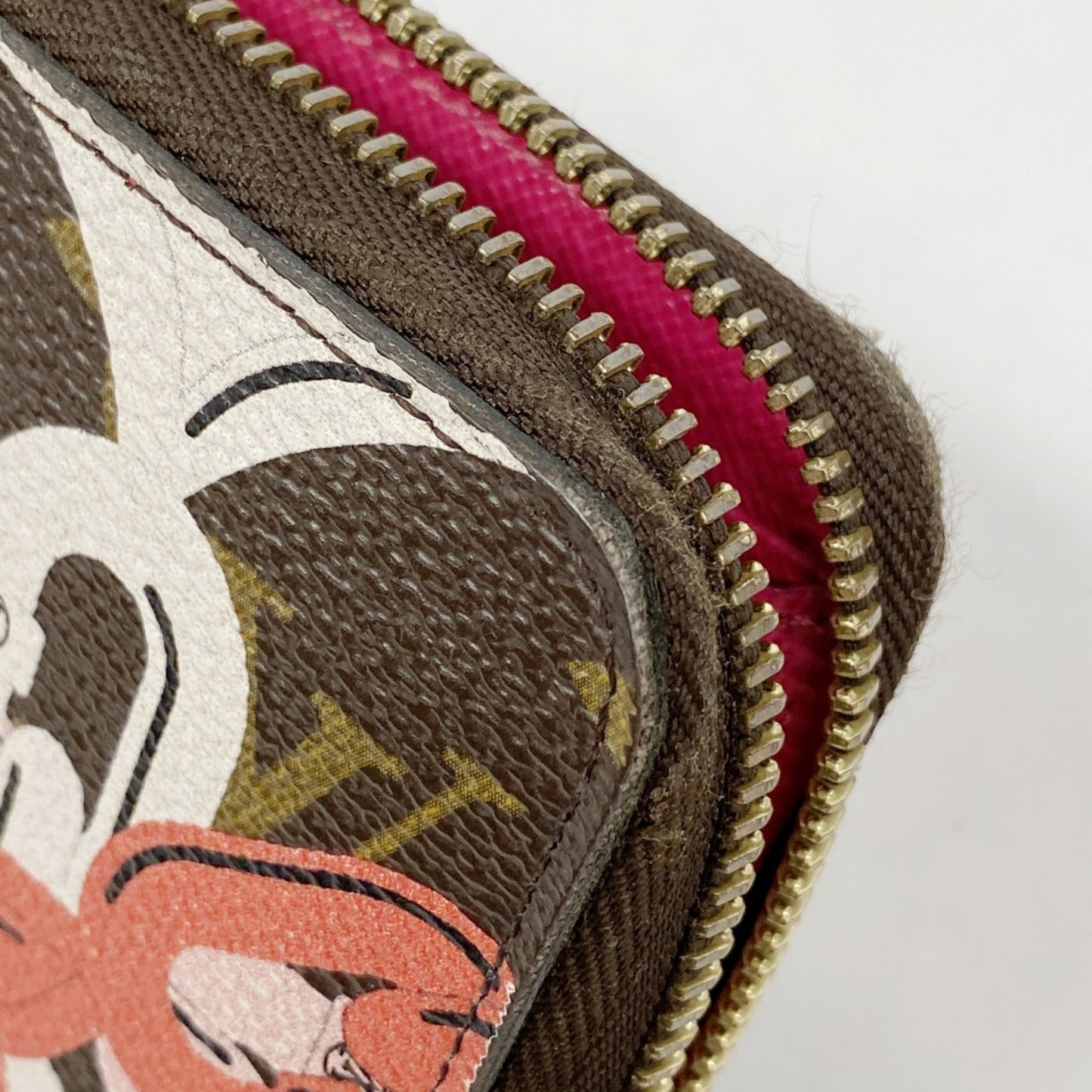 Louis Vuitton Monogram Bay Zippy Wallet M41905 Brown