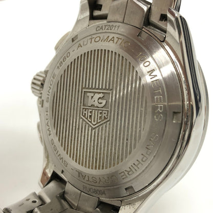 Tag Heuer Cat2011 Link Caliber 16 Chronograph Automatic Watch Stainless Steel