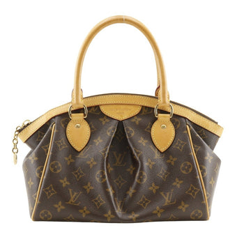 Louis Vuitton Tivoli Pm Handbag M40143 Monogram Canvas 2011 Brown A5