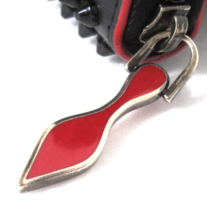 Christian Louboutin Panettone Long Wallet In Black Calf Leather