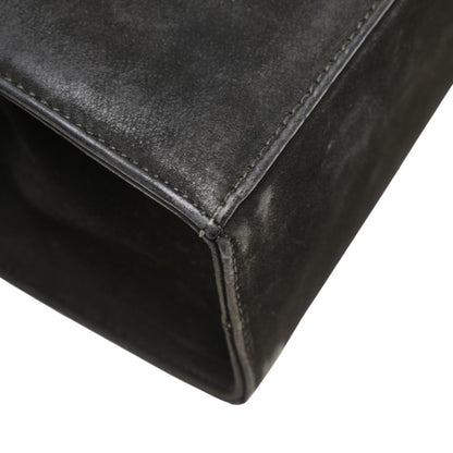 Salvatore Ferragamo Vara Ribbon Handbag/Shoulder Bag 2Way Bc213104 Brown Nubuck Leather