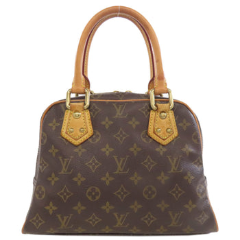 Louis Vuitton M40026 Manhattan Pm Tote Bag In Monogram Canvas