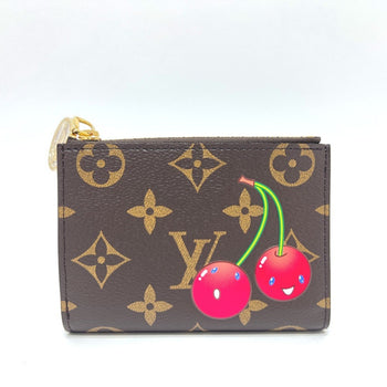 Louis Vuitton M13420 Takashi Murakami Collaboration Monogram Lv X Tm Portefeuille Lisa Cherry