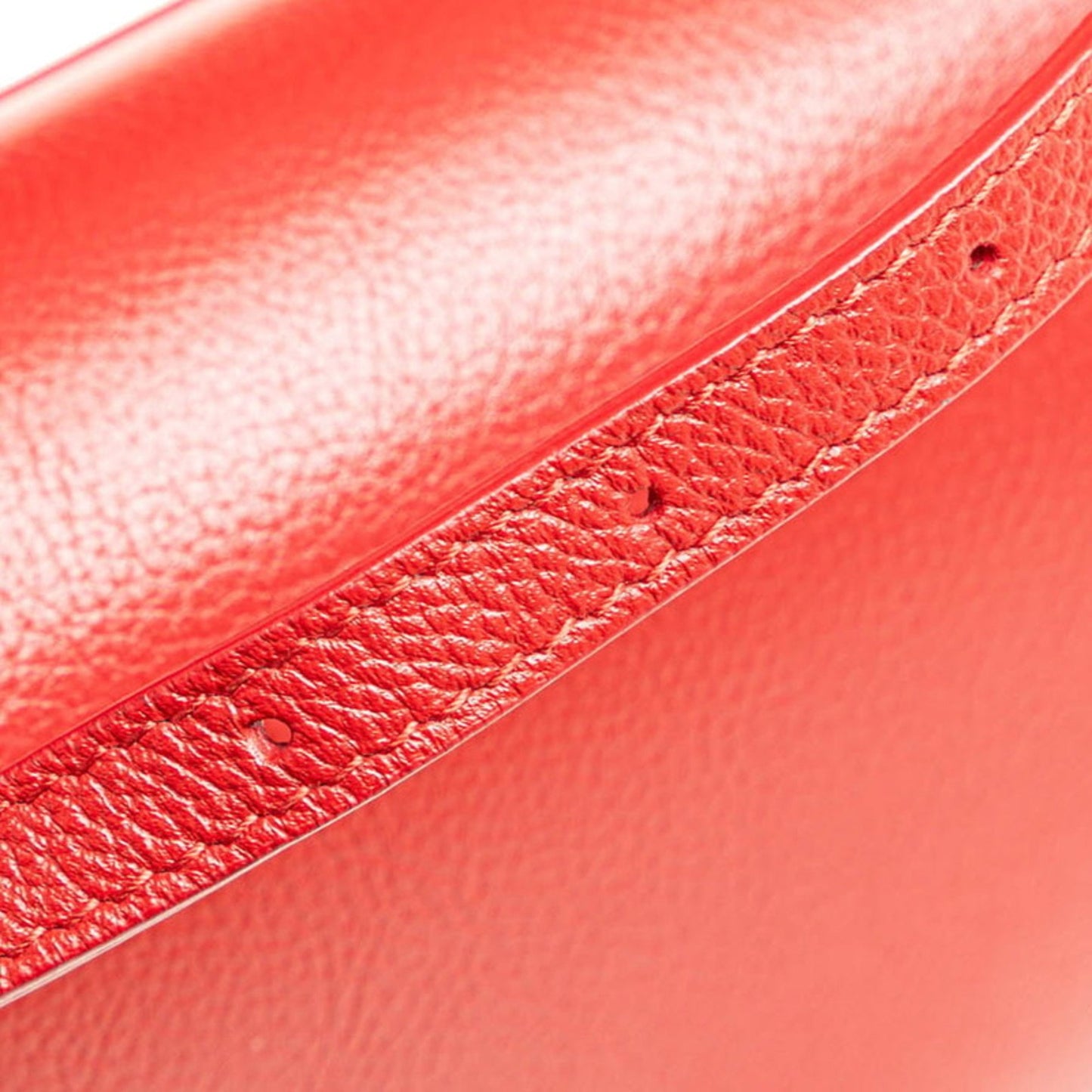 Balenciaga Hourglass Handbag/Shoulder Bag 2Way 593546 Red Leather