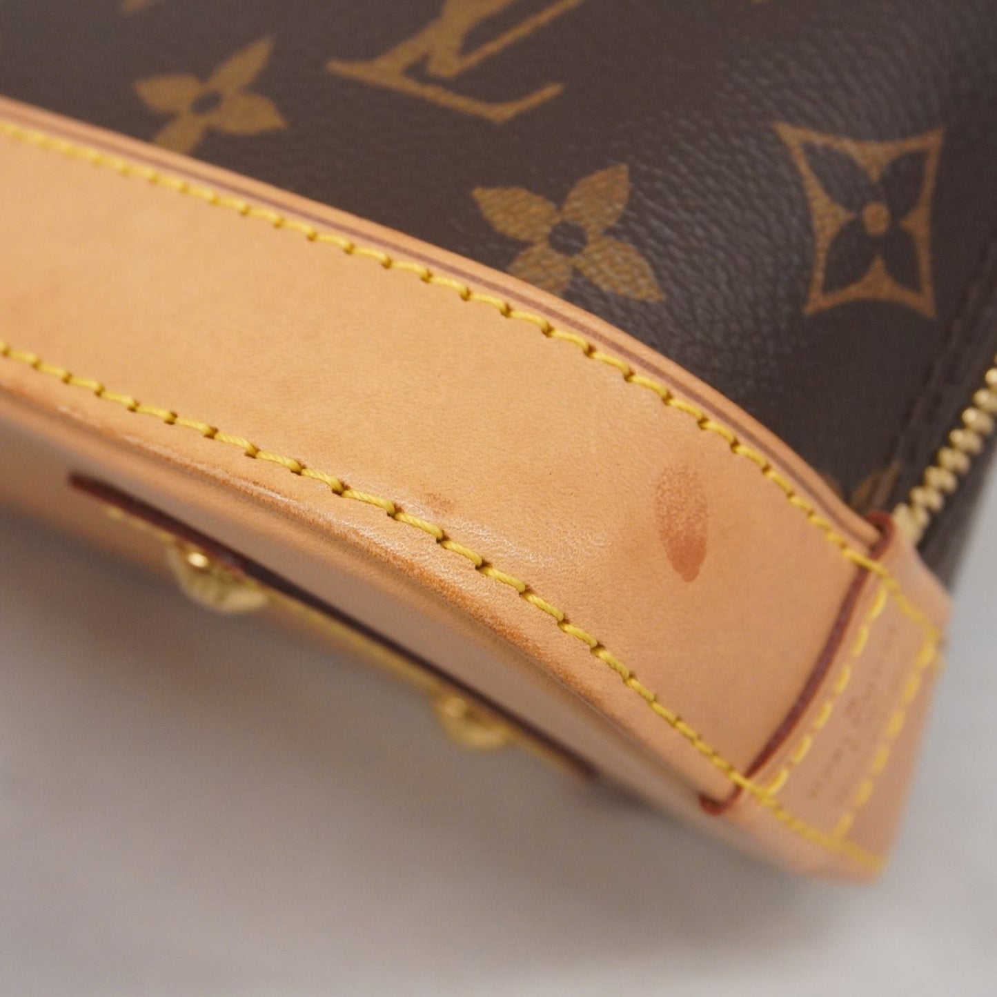 Louis Vuitton Monogram Alma Bb Handbag M53152 Brown 2-Way Bag