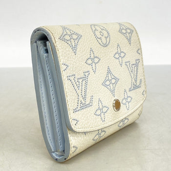 Louis Vuitton Mahina Portefeuille Iris Compact Wallet M11802 White/Blue