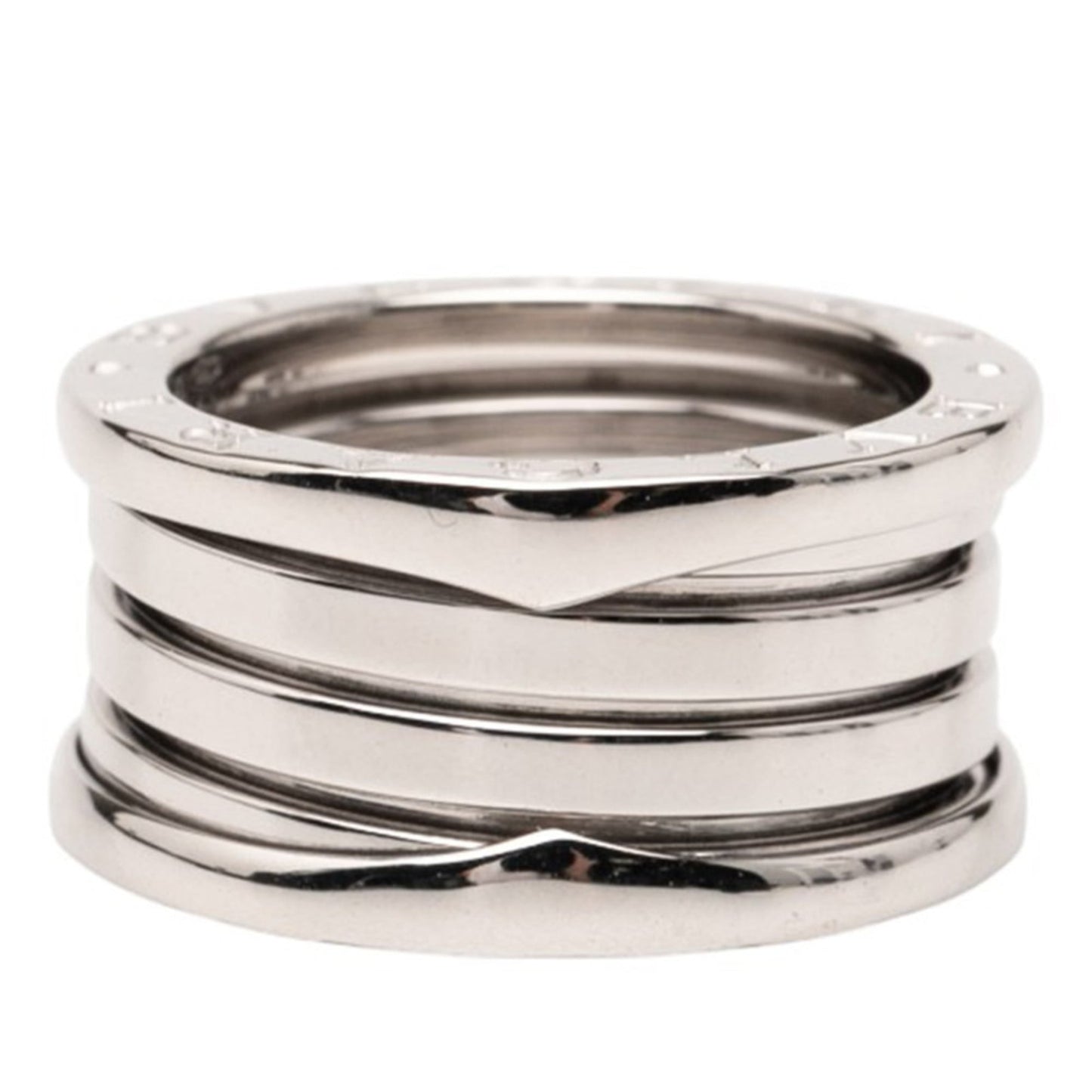 Bvlgari B.Zero1 3-Band Ring #52 18Kwg White Gold