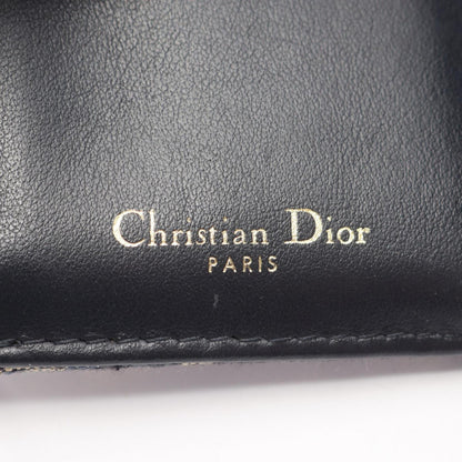Christian Dior Dior Saddle Oblique Tri-Fold Wallet
